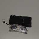livho Retro Polarized Sunglasses - UV400 Protection, Oval Shape, Metal Frames - Matching Soft Case Inlcuded
