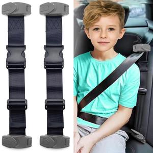 Shoulder Comfort Pad,Relieves Neck Pressure for Adults, Travel Safety Cushion, Lightweight & Breathable (Grey)-2 Pack