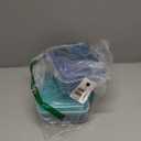 Sistema TO GO Bento Box Cubes | 1.65 L | School Lunch Boxes With Compartments & Snack Pots | BPA-Free | 2 Count | Minty Teal & Ocean Blue