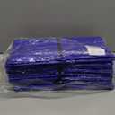 Extra Large Moving Bags - 6-Pack Heavy Duty Storage Duffel - Sturdy Backpack Straps Handles, Zippers - Reusable Moving Storage Bags for Clothes - Folding Collapsible Storage Tote Bag Set  Blue