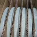 Famiware Star Dinner Plates for 6, 10 inches Plate Set, Scratch Resistant, Stoneware Dinnerware, Kitchen Modern Rustic Serving Dishes, Matte Green