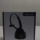 Mopchnic Bluetooth Headset, Wireless Headphone with AI Noise-Canceling Microphone On Ear Wireless Headset with USB Dongle for Computer Office (Black)