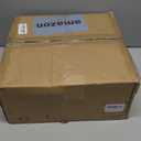 Kanwone 3 Tiered Serving Stand with White Porcelain Plates, 10" Round Tray, Dessert Table Display Set, Black Metal Stand, Versatile & Durable