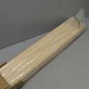 LUCKUP Cordless Bamboo Roman Blinds Shades for Indoor Windows-Blackout Room Darkening Roman Blinds with 6" Valance Cover Enhanced Privacy, 38" W x 64" H