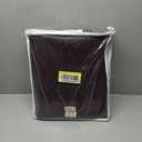 Majestic Giftware PVC Faux Leather Rectangle Tablecloths | (TCE32-54180) Purple Waterproof & Spill Proof Dining Table Cover | Decorative Washable Tablecloth for Home, Kitchen, Party (54X180)