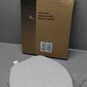 Bemis 70 Durable Plastic Toilet Seat, Round, White