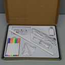 Lumiboard Led Drawing Board with 7 Colors,12"X8" Acrylic Dry Erase Board with Light, Include Adapter, Hanging Chain, Led Drawing Board for Kids with Stand,Valentine's Day Gift