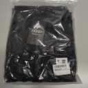 FKEEP Women's Polo Shirts Long Sleeve UPF 50+ Sun Protection Tennis Golf Workout Tops Sport Zipper V Neck (Black, S)