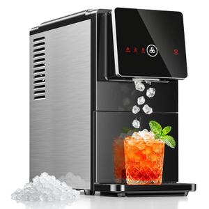 Nugget Ice Makers Countertop with Self Dispensing Ice Design, 35.5Lbs/24Hrs