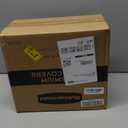 Rubbermaid Car Seat Cover, Leather & Air-Cool Mesh Front Seat Cover, Airbag Compatible, Slip-On Installation, Automotive Seat Cover Universal Fit for Most Cars, Trucks, SUVs-Black