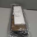 Meangood Floating Shelves Wall Mounted Set of 2, Rustic Wood Wall Storage Shelves for Bedroom,Living Room,Bathroom, Kitchen Brown (Walnut)