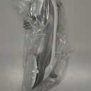 LEVERLOC Shower Grab Bar, 12 Inch Suction Grab Bars for Bathtubs, Shower Handle Handrail for Seniors Bathroom Safety Grip for Elderly, Heavy Duty No Drilling Removable,Grey (Gray)