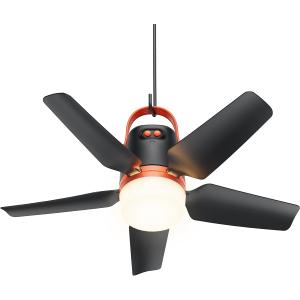 20 Canopy Fan with Lights, 20000mAh Battery Operated Ceiling Fan, Portable Outdoor Camping Fan with Remote Control, 4 Speeds & Dimmable for Canopy, Tent, Gazebo, RV, Garage