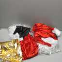 Santa Claus Costume for Men 9 PCS Deluxe Santa Suit with Hat, Christmas Party Costume for Men Adult Santa Outfit, XL