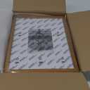 Egofine 11x14 Picture Frames 4 Pack Display Pictures 5x7/8x10 with Mat or 11x14 Without Mat Made of Solid Wood Covered by Plexiglass for Table Top Display and Wall Mounting Photo Frame, Light Brown