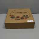 22 Artificial Fall Wreath Autumn Door Wreath with Pumpkin,Maple Leaf,Ivy Leaf,Colorful Berry for Front Door Farmhouse Thanksgiving Indoor Outdoor Porch Window Wall Door Decoration