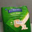 FitRight Adult Diapers, Extra+ Heavy Absorbency, XL (Waist Size 56in-64in), 20 Count, OptiFit Incontinence Briefs for Men and Women, Disposable, Moisture-Wicking, Leak Protection,