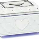 Lenox Childhood Memories Music Unicorn Jewelry Box, 2.35, Metallic