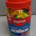 JoyCat 78 Pieces Magnetic Letters Numbers Alphabet Fridge Magnets ABC 123 Preschool Educational Learning Plastic Colorful Toy Set Uppercase Lowercase Math Symbols for Toddlers Kids 3+