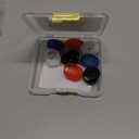 [5 Pairs] for AirPods 4 Ear Tips Covers Sport Anti Slip Anti Scratche Skin Soft Silicone Eartip AirPods 4 Gen Earbuds Accessories Compatible with Apple AirPods 4th Generation (5 Colors Mix)