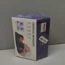 Ringco Neck Massager with Heat, Red Light & Vibration Adjustable, Heated Neck Stretcher with 3 Modes, Rechargeable Cervical Traction Device for Pain Relief & Muscle Relaxation, Christmas Gift (Black)