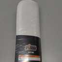 GORILLA GRIP Thick Memory Foam Toilet Rug for Bathroom, U Shaped Washable, Soft Absorbent Velvet Topside Floor Mats, Machine Wash, Cushioned Luxury Rugs for Bath Room, 22.5 x 19.5, White