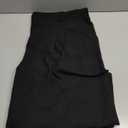 Eytino Plus Size Dress Pants for Women High Waisted Casual Wide Leg Palazzo Pants Business Trousers with Pockets, 3X Black