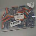 36 Blades Replacement Parts for GL-Fusion 5 Style Razors (Orange-Slate), Wet Razors Men's Blades