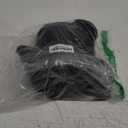 JOYIN Halloween Outdoor Decorations Light-Up Giant Spider, 5 Ft Large Black Hairy Spider with Purple LED for Yard Lawn Garden Halloween Outside Decor, Indoor Haunted House Prop and Scary Party Decor