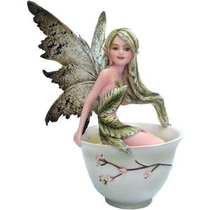 Pacific Giftware Green Tea Faery- Tea Cup Faery Collection by Amy Brown Fantasy Art
