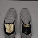 OrthoComfoot Men's Orthopedic Comfortable Slip-On Shoes with Arch Support, Orthotic Loafers for Plantar Fasciitis, Canvas Leisure Vintage Flat Walking Shoes for Foot and Heel Pain Relief (12, Light Grey)