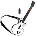 NBCP PC Guitar Hero Wireless Legends Rock Dongle Bundle for PS3/Computer Windows, Compatible with Guitar Hero, Rock Band, Clone Hero & Fortnite Festival