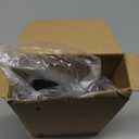 4 PCS Fit 2''x4'' Heavy Duty Trailer Stake Pocket Brackets, for Wood Lumber Uprights or Steel Stake Posts Holes for Mounting Flat Beds and Trucks, Black