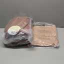 Monbix Queen Comforter Set - 7 Pieces Cationic Dyeing Terracotta Bed in a Bag Queen Bedding Sets with Comforter, Sheets, Pillowcases & Shams, Reversible Bedding Comforters Sets