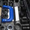 Orion Motor Tech Ball Joint Removal Tool Kit, 23pc Ball Joint Press & U Joint Removal Kit with Sockets and Universal Adapters, Heavy Duty Ball Joint Tool Set for Most 2WD 4WD Cars Trucks SUVs, Black