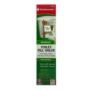 Fluidmaster Toilet Fill Valve, Beige