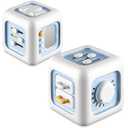 bessome Busy Activity Cube for Fine Motor Skill Learning|Montessori Toys for 1 Year Old Boys Girls|Sensory Toys for Toddler 13|Travel Baby Toy for 1218 Months|First Birthday Gift for 1 Year Old