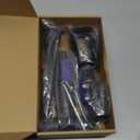 Vacuum Crevice Tool Brush Replacement Parts Compatible with Shark Pet Cordless Stick IX141 IZ162H IZ163H IZ362H IZ562H IZ140 IZ142 UZ145 Removable two-in-one Tool Brush Attachments for D-Shaped Vacuum