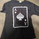 Ace of Spades Poker Playing Card Halloween Costume T-Shirt T-Shirt,  L