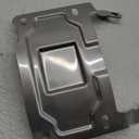 License Plate Relocation Bracket For Harley-Davidson | Fits 1986-2023 Harley Electra Glide/Road King/Softail/Touring | Silver Aluminum | Rear Lower Position | Custom Style