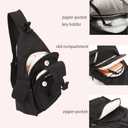 Mini Backpack for Women Crossbody Bag Purse Sling Bag Fanny Pack Daypack Lightweight Travel Backpack