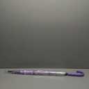 Cherry Blossoms Umbrella Cute Transparent Bubble Umbrella Clear Dome Semi-Automatic Sunny Umbrella for Kids Girls Boys or Women Romantic Windproof Wedding Decoration Umbrella (Purple)