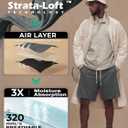 Mens Modal Athletic Gym Shorts 7 inch Air Layer Zipper Pocket Elastic Waist Casual Pajama Jogger Workout Short Pants (Large, Dark Gray)