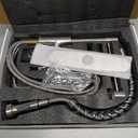 OWOFAN Kitchen Faucet with Pull Down Sprayer Brushed Nickel Stainless Steel 1 Handle Pull Out Spring Sink Faucets 1 Hole Or 3 Hole Dual Function for Farmhouse Camper Laundry Utility Rv Wet Bar