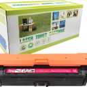 Toner Cartridge 307A | CE740A CE741A CE742A CE743A (1BK+1C+1Y+1M) Compatible with HP Color CP5225 CP5225dn Printer, 7000 Pages-red