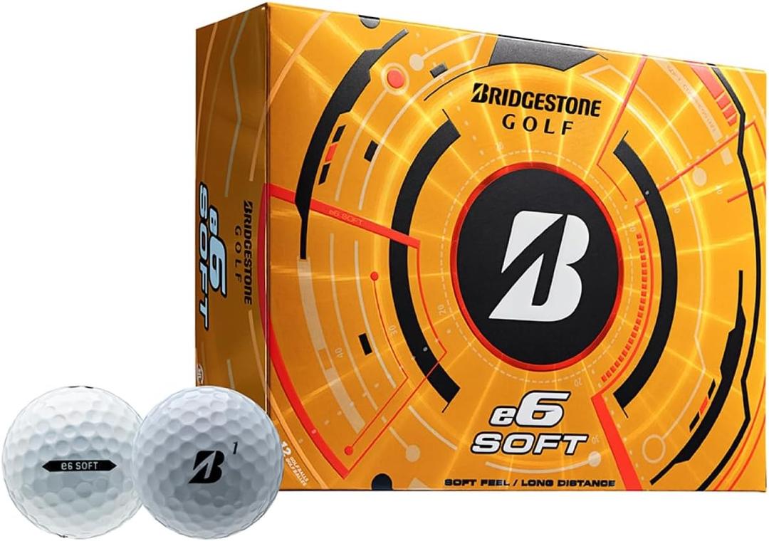Bridgestone e6 Golf Balls (Count of 9, Soft White)