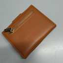 GEEAD Small Wallets for Women Slim Bifold Credit Card Holder Minimalist Zipper Coin Pocket