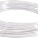 QuQuyi PVC Vinyl Tubing Lightweight Grade Clear Plastic Tube, 8mm ID X 10mm OD PVC Tube Flexible Plastic Hose Line Pipe Oil Resistant Multipurpose Vinyl Hose, BPA Free3.3FT