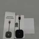 Android Auto Wireless Adapter for Wired Android Auto Cars Converts Wired to Wireless - Easy Setup Plug & Play Seamless Connection Stable and Fast (BLACK)