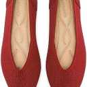 Semwiss Women's Ballet Flats Comfortable Casual Dressy Shoes,Work Flats Office Shoes Pointed Toe Leopard Flats, Size 39